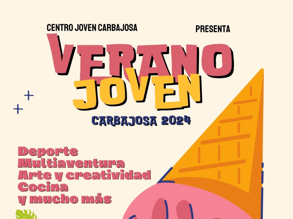 CARTEL VERANO JOVEN 2024