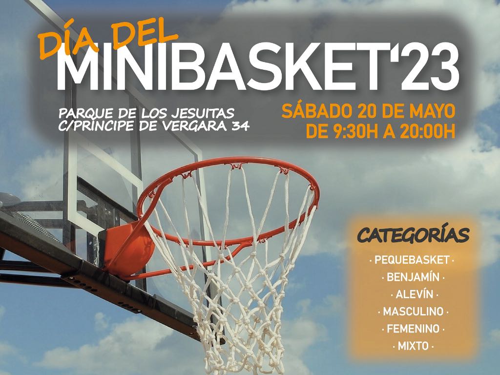 Cartel Día del Minibasket Salamanca