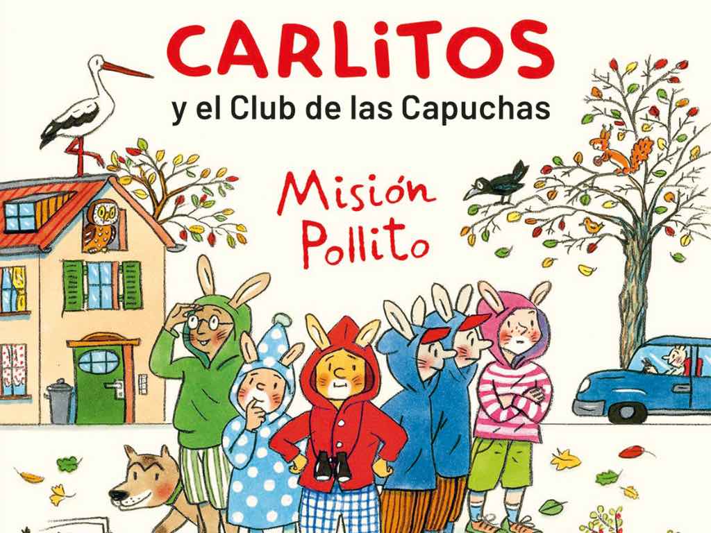 En Carlitos y el Club de las Capuchas, de Rotraut Susanne Berner