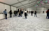 La pista de hielo ya se ha instalado en la Plaza de la Concordia