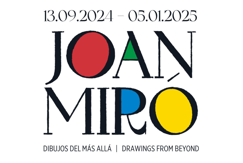 Cartel de la exposición de Joan Miró en Salamanca